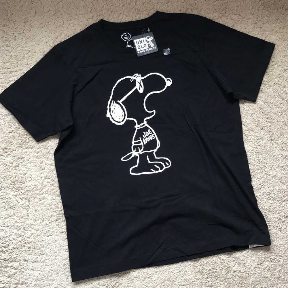 KAWS x PEANUTS - Snoopy Joe Kaws Tee - Mens XL - New With Tags